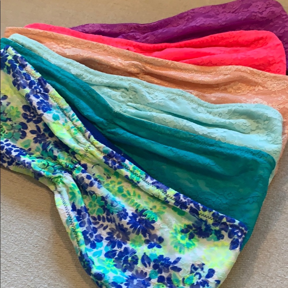 6 Victoria’s Secret Lace Bandeaus